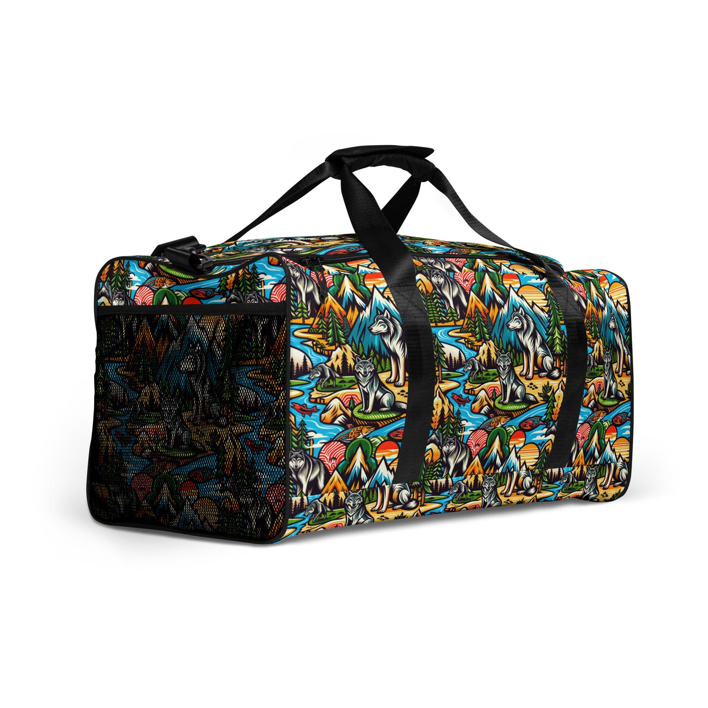 Wolfpack Odyssey by B.F.S.C. Duffle bag