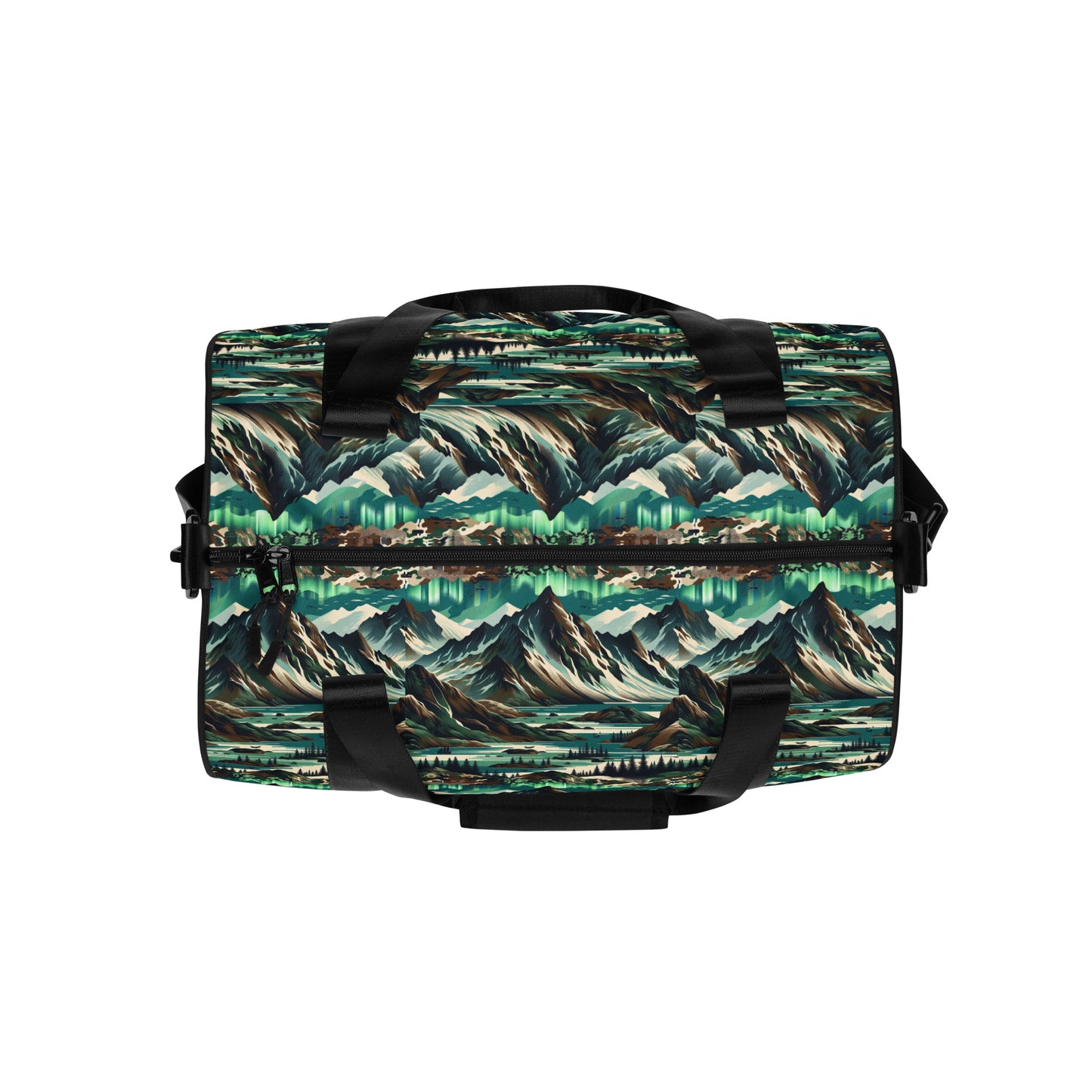 Nordic Mountains All-over print Gym Bag