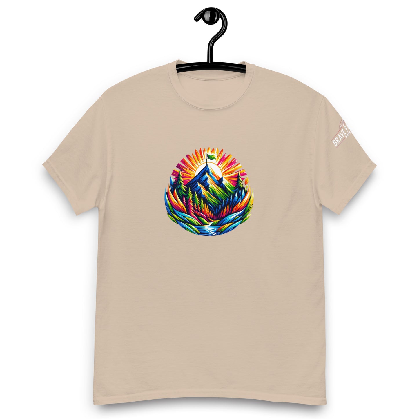 Conquered Mountain by B.F.S.C. Men's Classic Tee