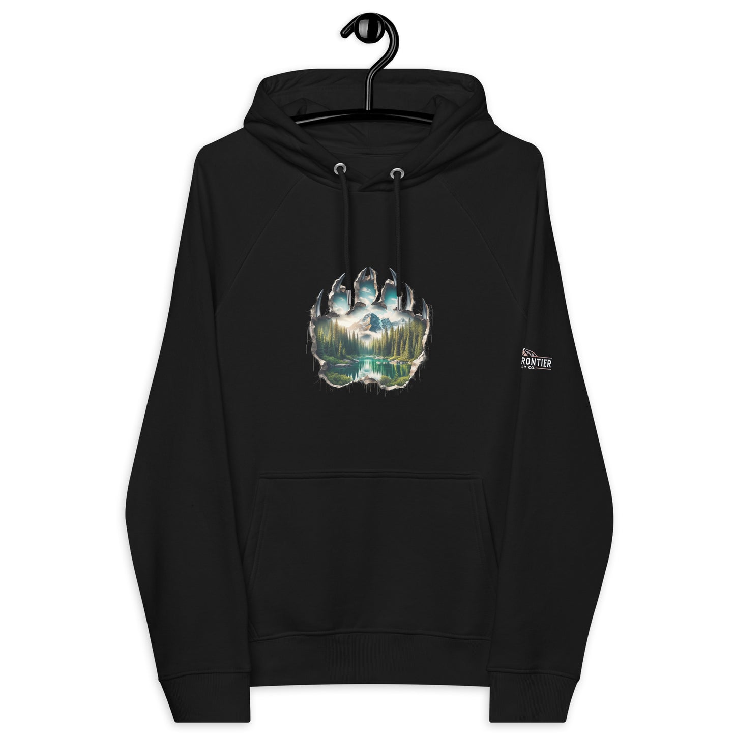 Bear Claw by B.F.S.C. Eco Raglan Hoodie
