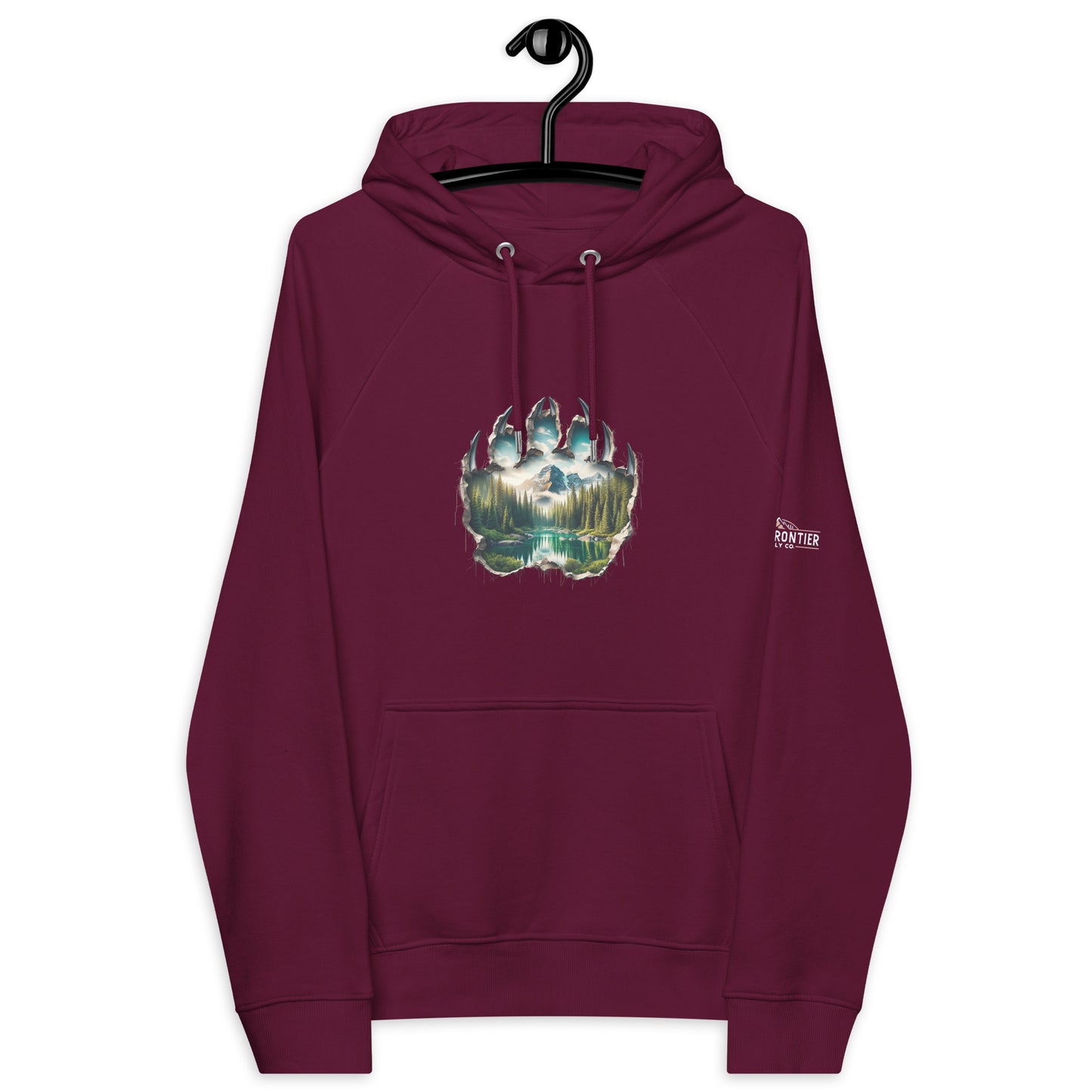 Bear Claw by B.F.S.C. Eco Raglan Hoodie