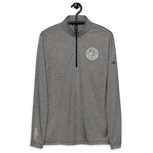 Conquered Mountain By B.F.S.C. Quarter Zip Adidas Pullover