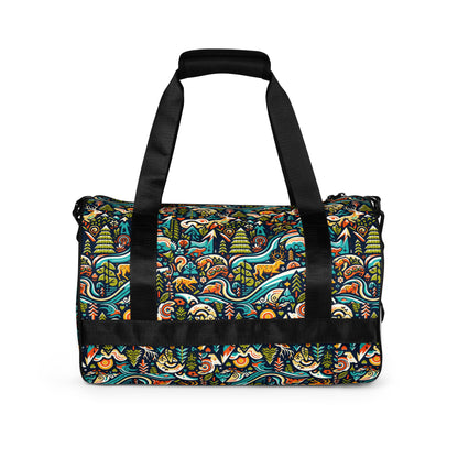 Enchanted Wilderness by B.F.S.C. Gym Bag