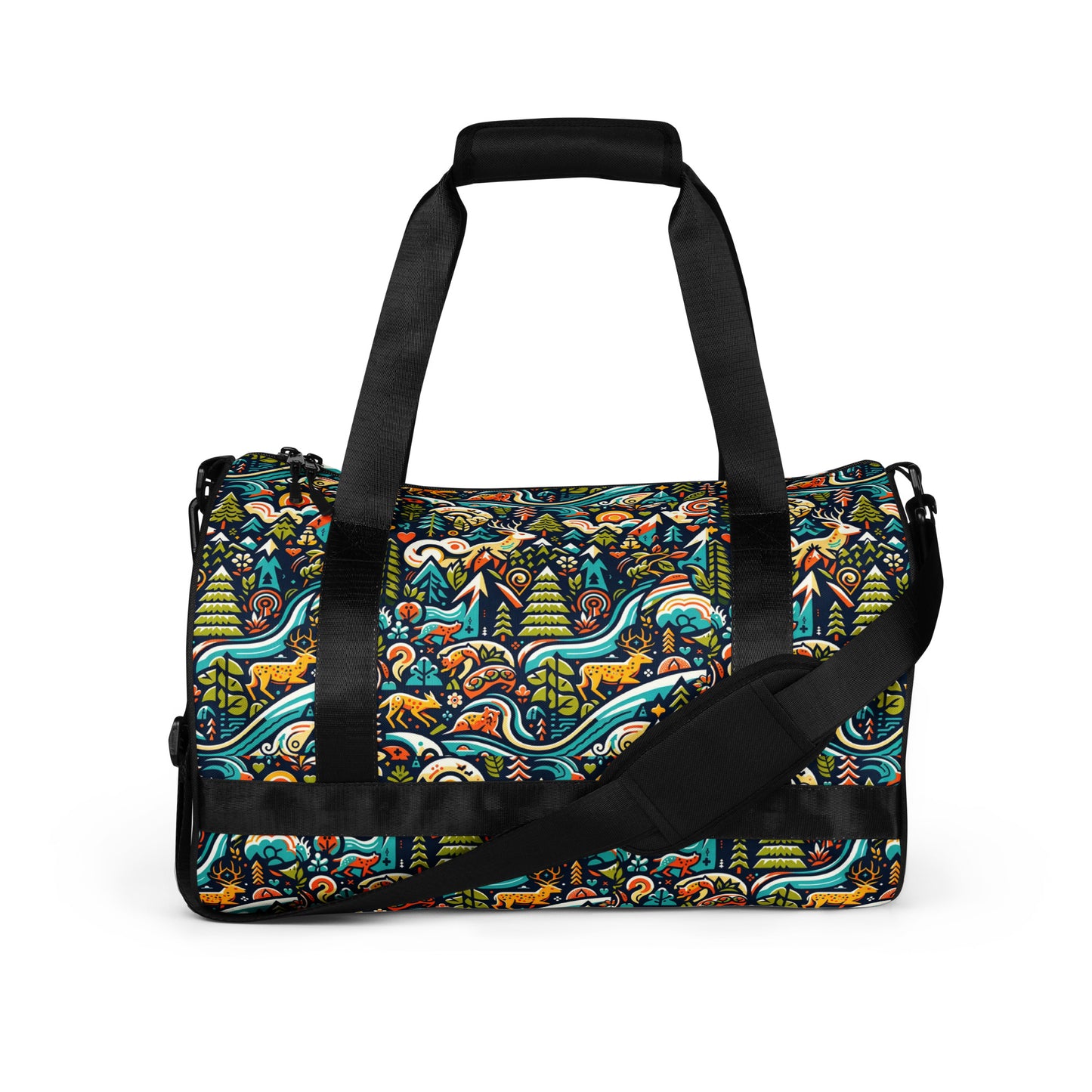 Enchanted Wilderness by B.F.S.C. Gym Bag