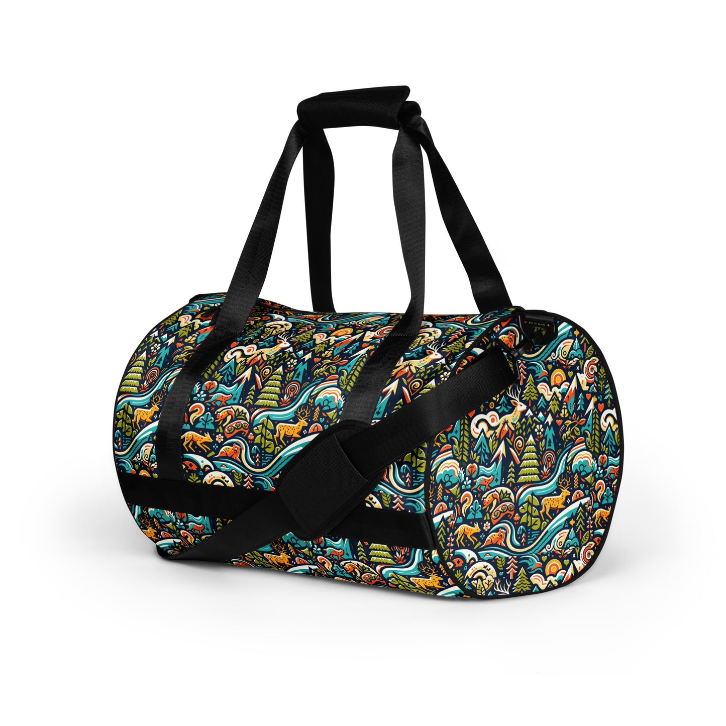 Enchanted Wilderness by B.F.S.C. Gym Bag