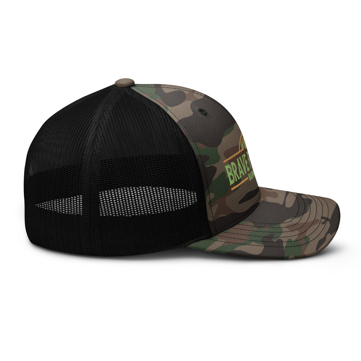 Brave Frontier Supply Co. Camo Trucker Hat