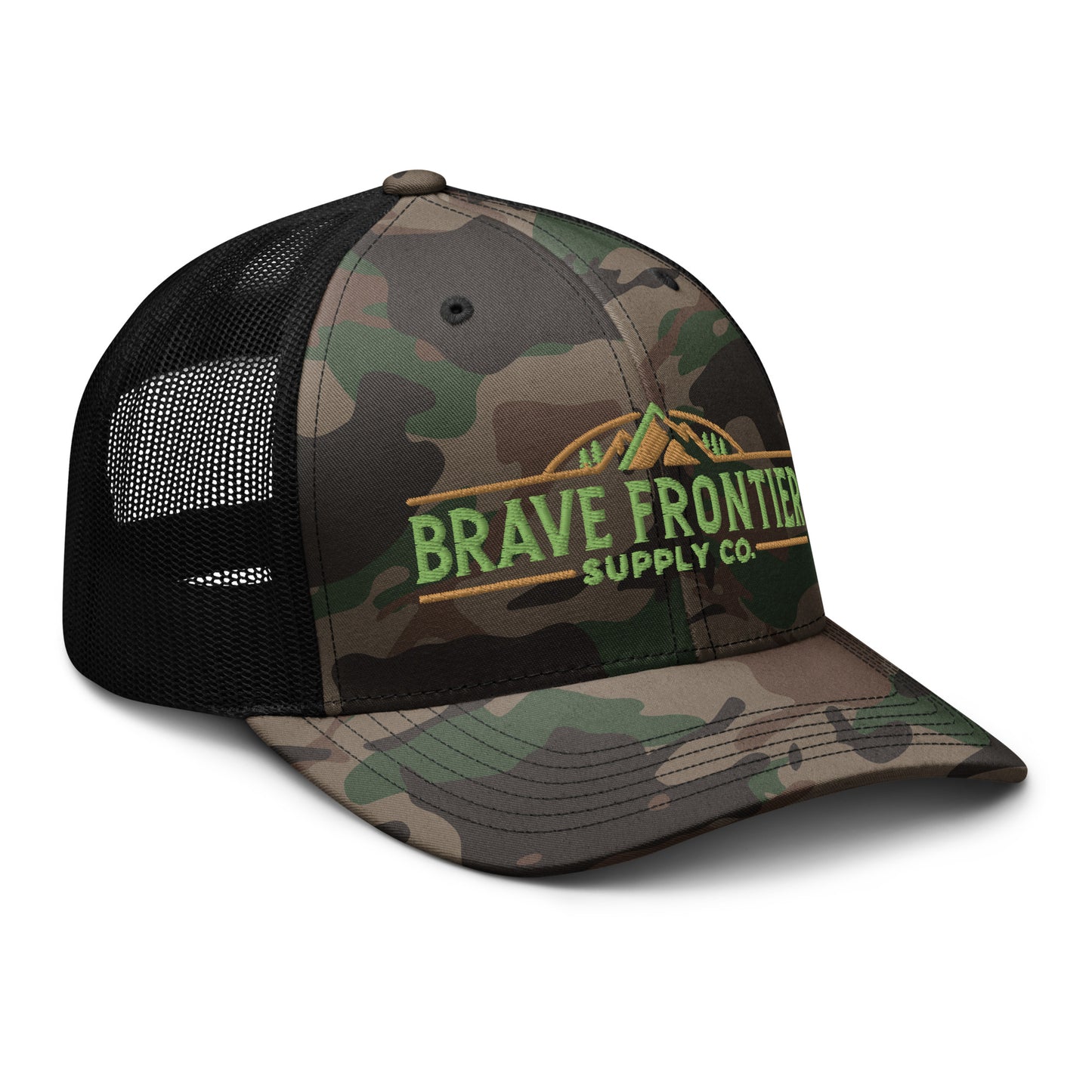 Brave Frontier Supply Co. Camo Trucker Hat