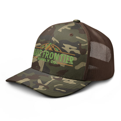 Brave Frontier Supply Co. Camo Trucker Hat