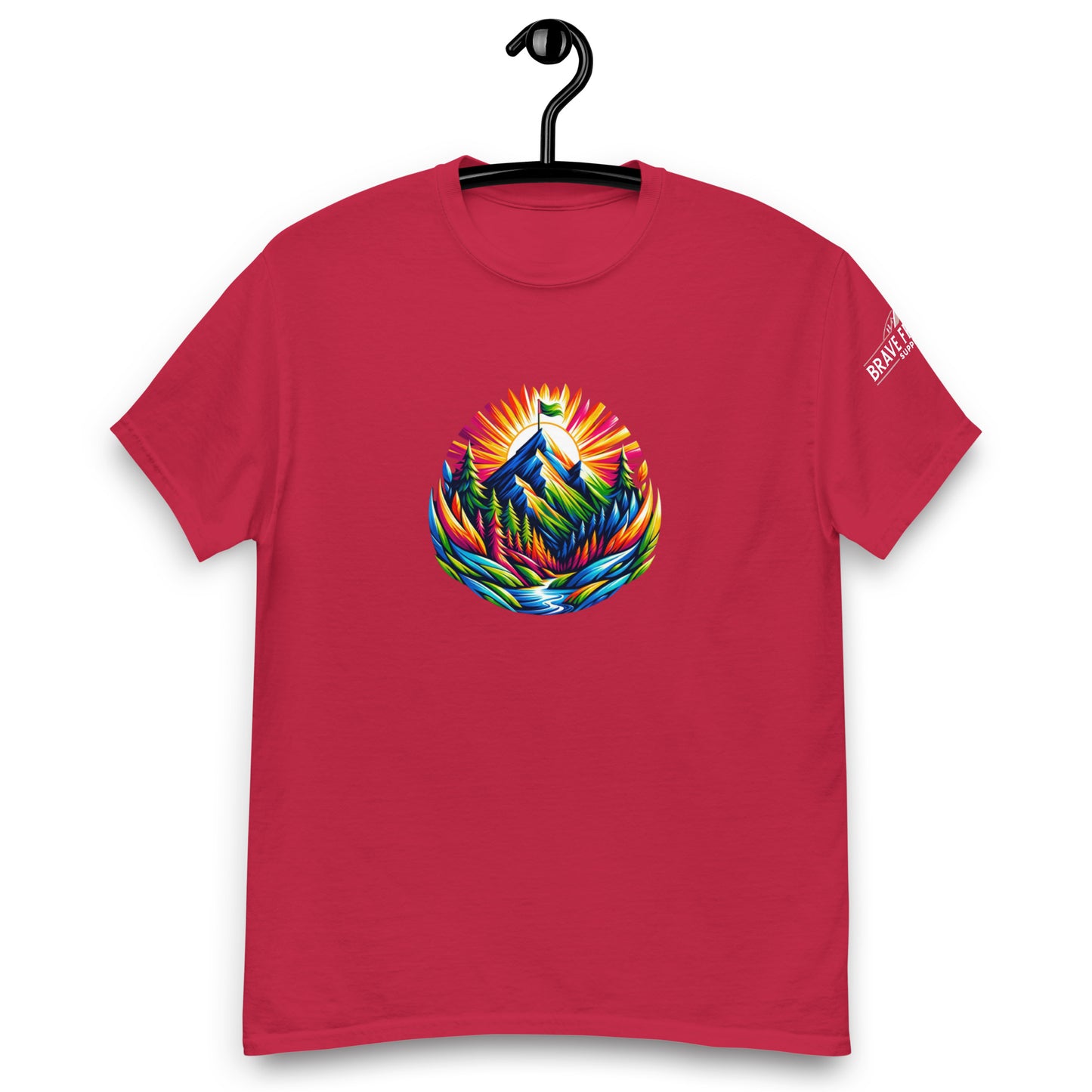 Conquered Mountain by B.F.S.C. Men's Classic Tee