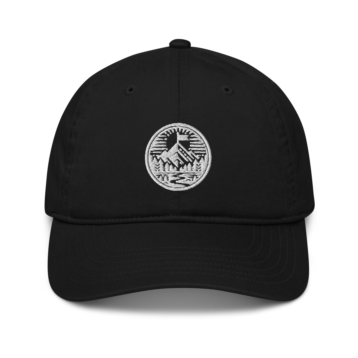 Conquered Mountain by B.F.S.C. 100% Organic Ball Cap