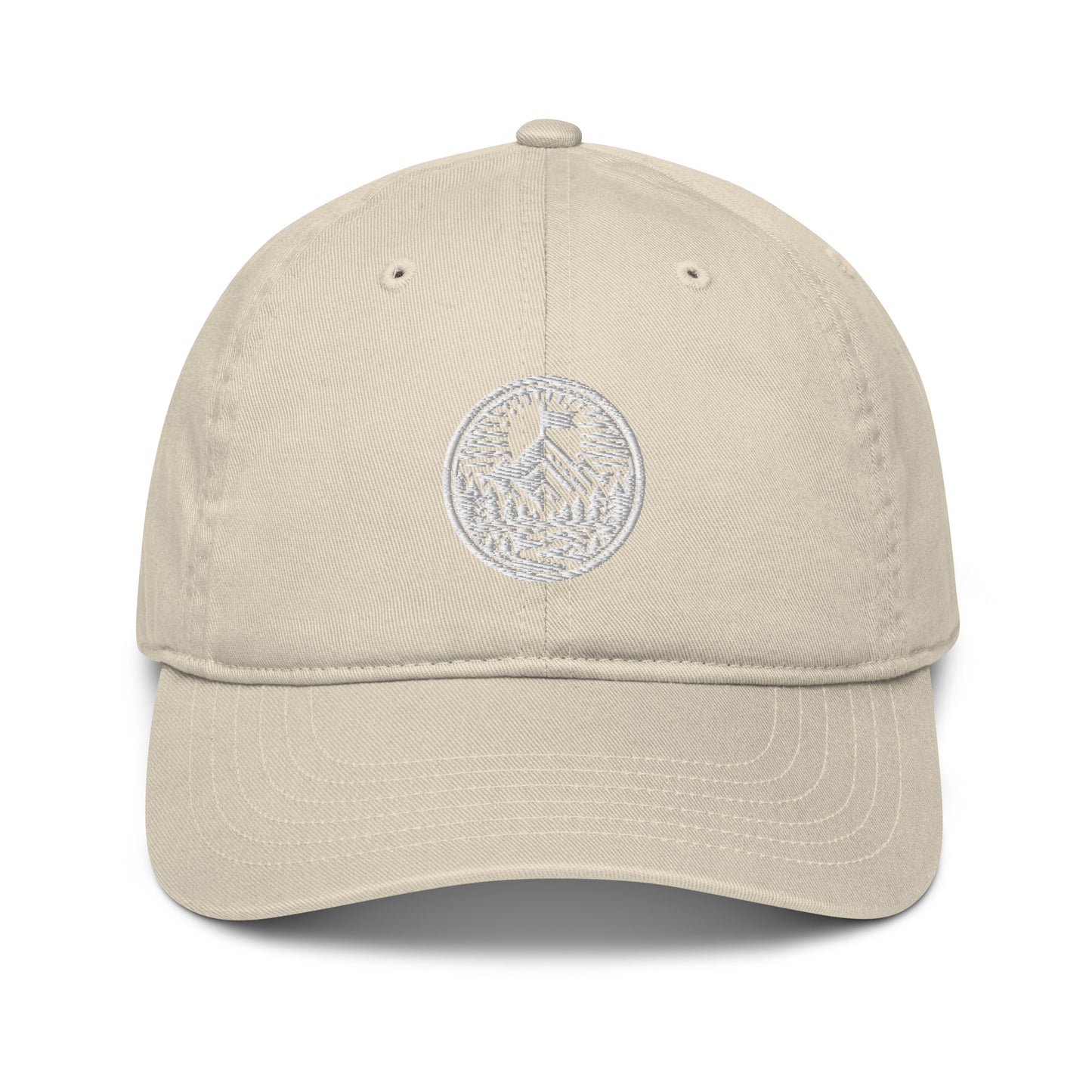 Conquered Mountain by B.F.S.C. 100% Organic Ball Cap