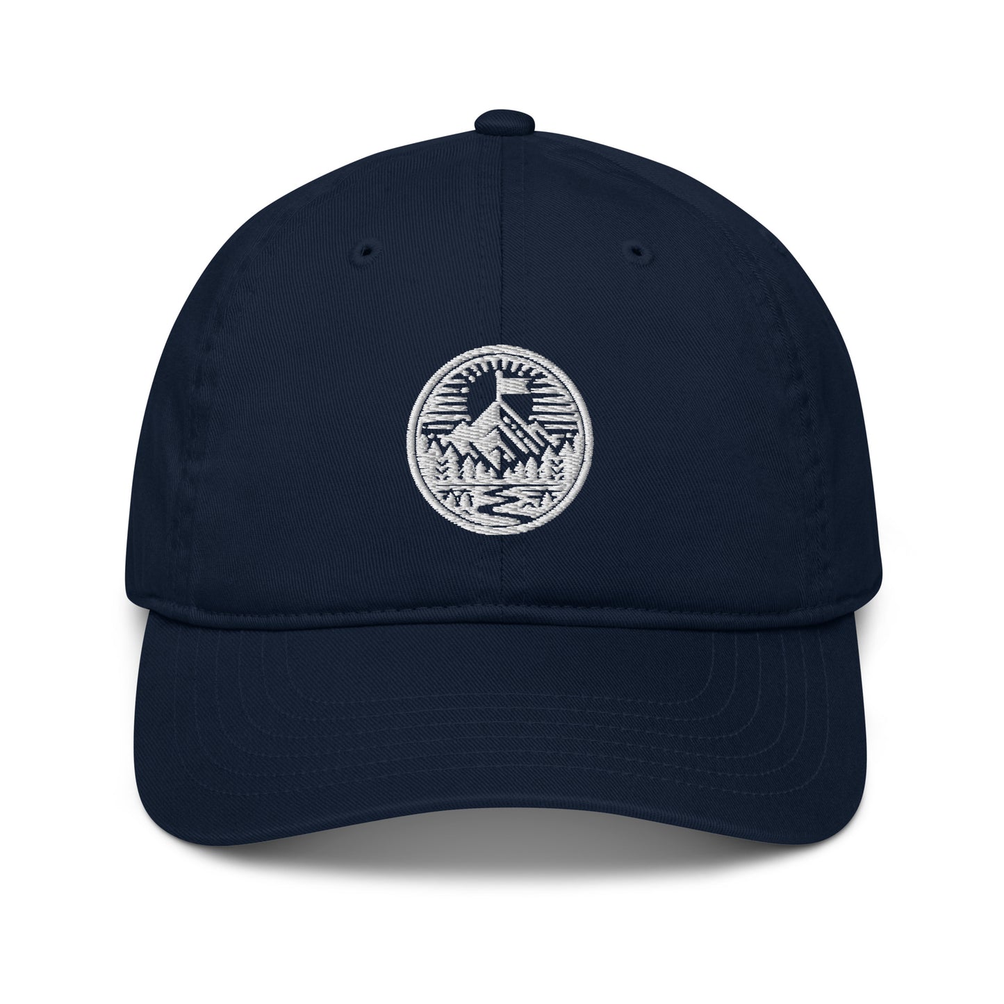 Conquered Mountain by B.F.S.C. 100% Organic Ball Cap