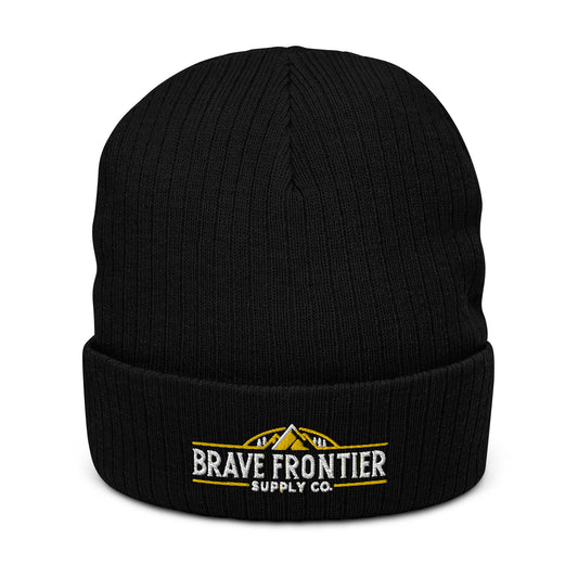 Brave Frontier Supply Co. Ribbed Knit Beanie