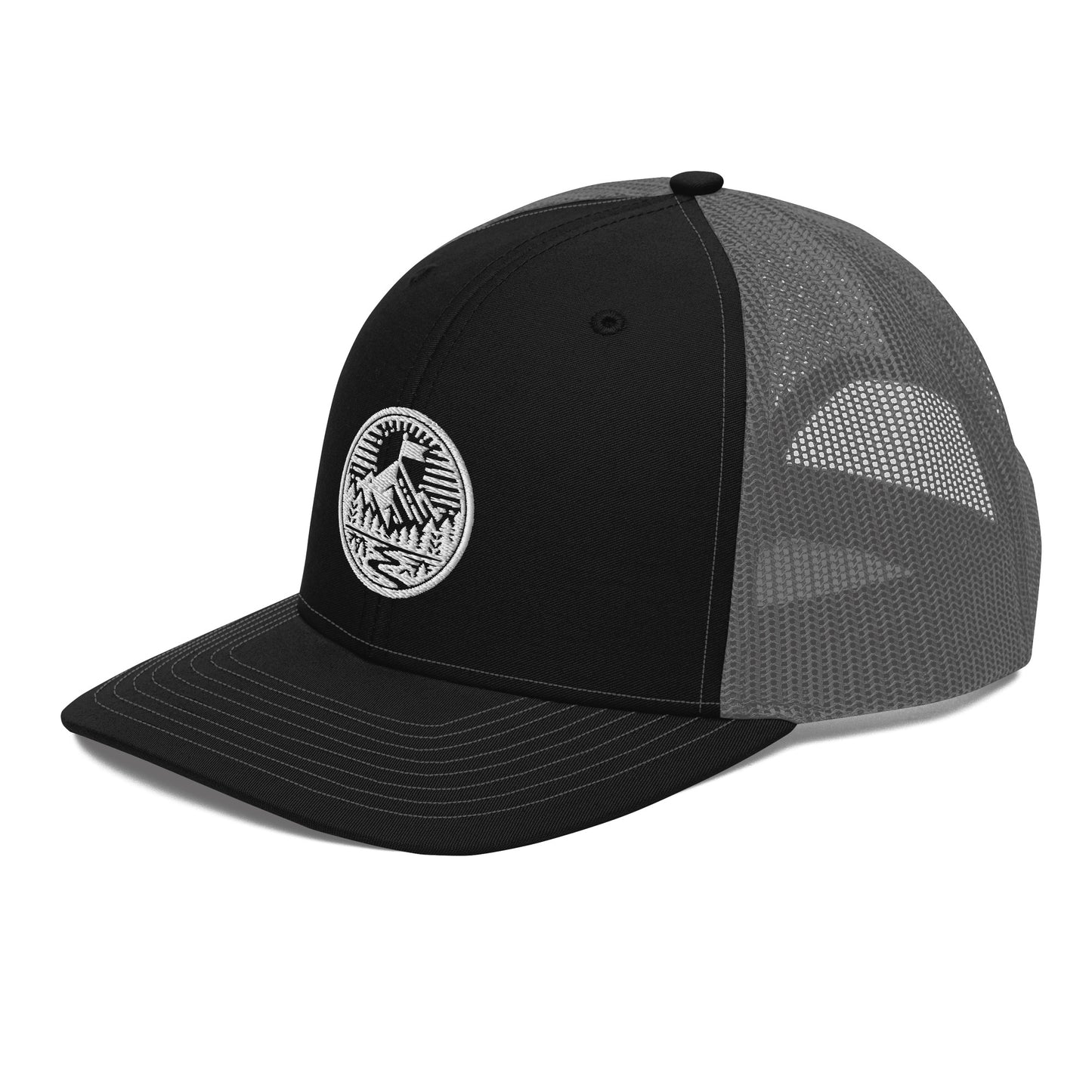 Conquered Mountain By B.F.S.C Trucker Cap