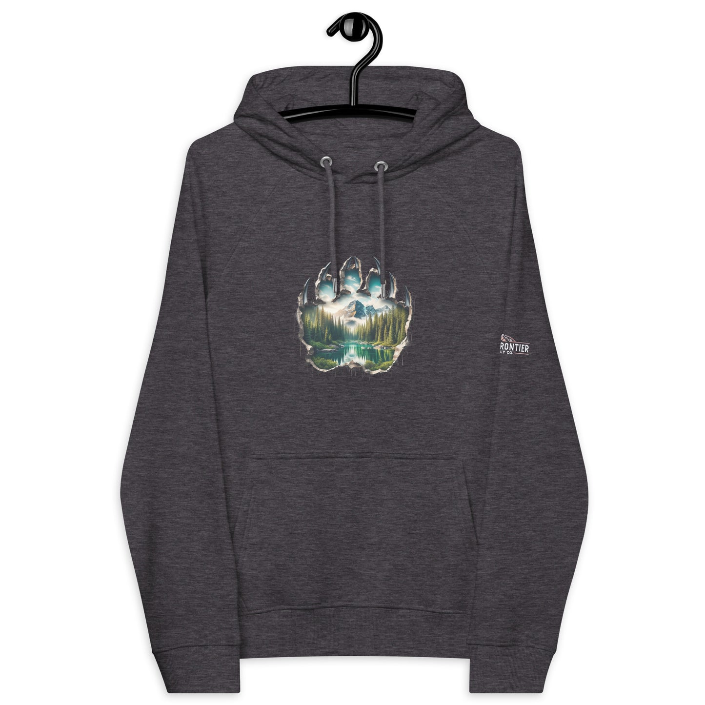 Bear Claw by B.F.S.C. Eco Raglan Hoodie