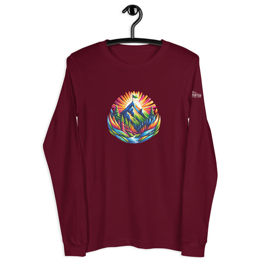 Conquered Mountain By B.F.S.C. Long Sleeve Tee