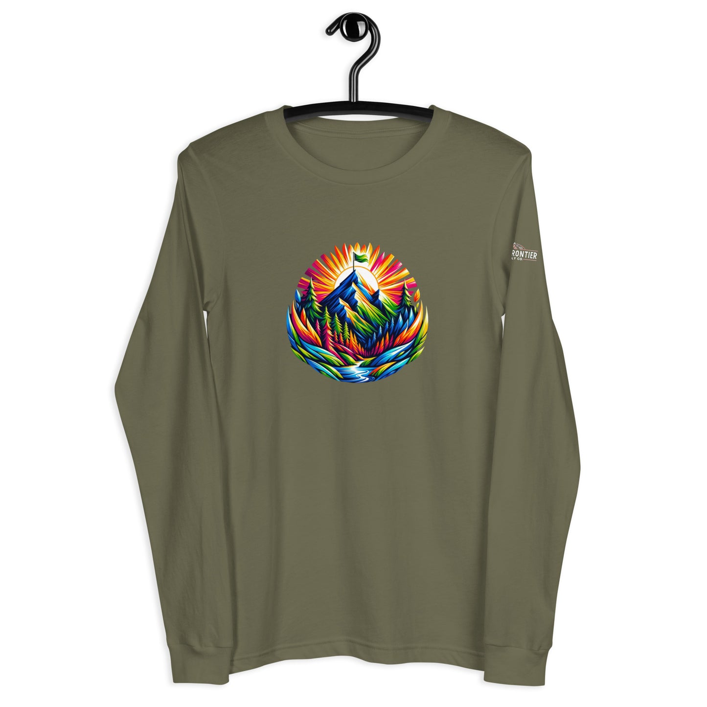 Conquered Mountain By B.F.S.C. Long Sleeve Tee