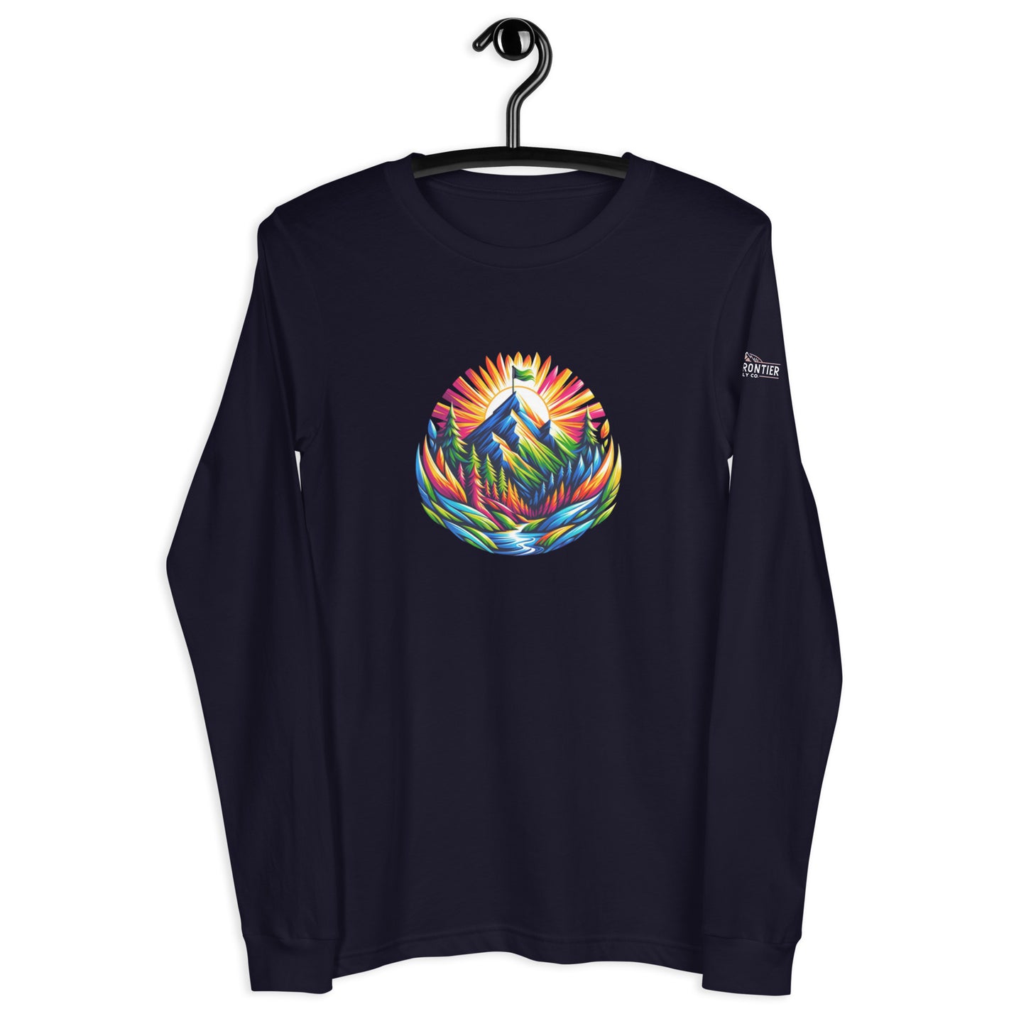 Conquered Mountain By B.F.S.C. Long Sleeve Tee